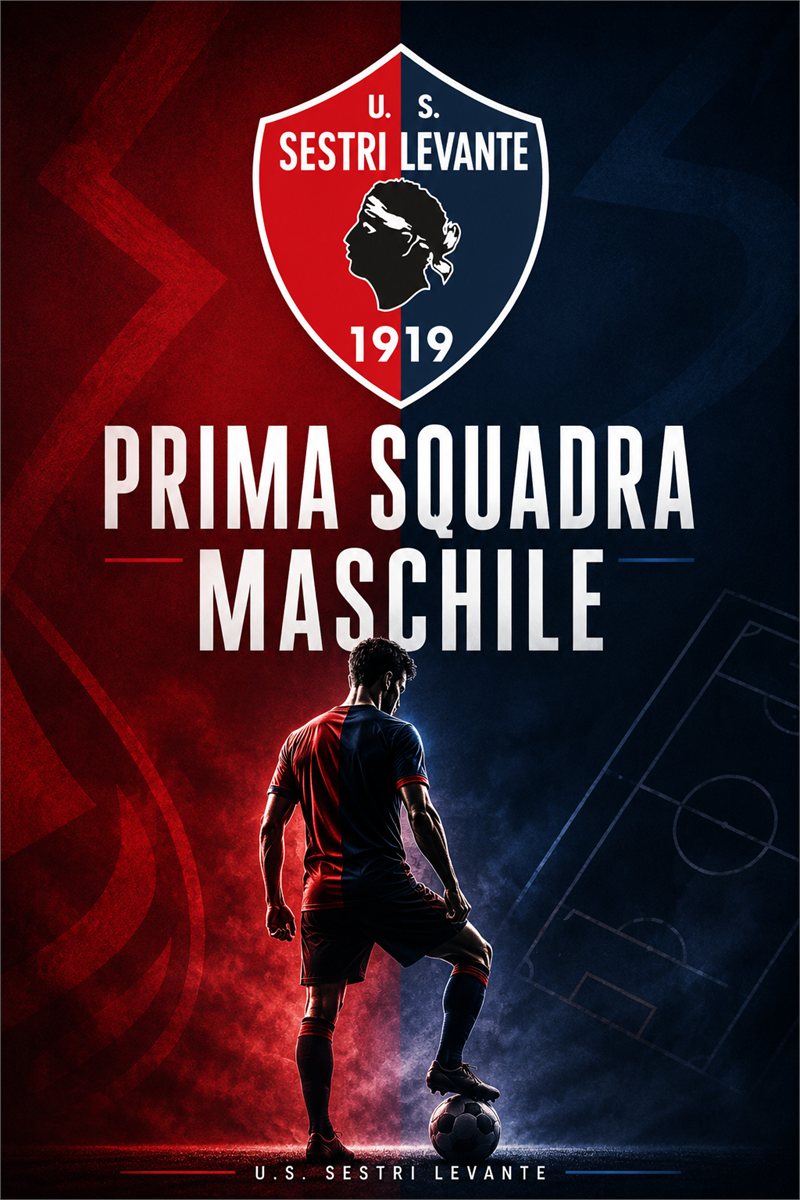 Prima squadra maschile del Sestri Levante Calcio